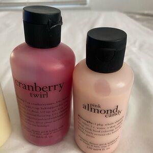 Cranberry Twirl & Pink Almond Candy Body Lotion Set